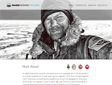 Tablet Screenshot of markwoodexplorer.com